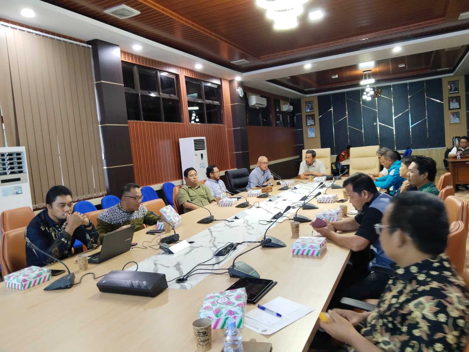 Rapat Penyerahan Bantuan Dana Kesra Pada Pemerintah Kabupaten Bulungan